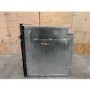 GRADE A3 - electriQ Extra Large Capacity 73 Litre Built in Electric Fan Assisted Black Single Oven - Supplied with a plug