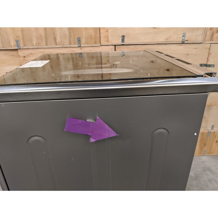 GRADE A3 - Hotpoint HUG61X Ultima 60cm Double Oven Gas Cooker - Stainless Steel