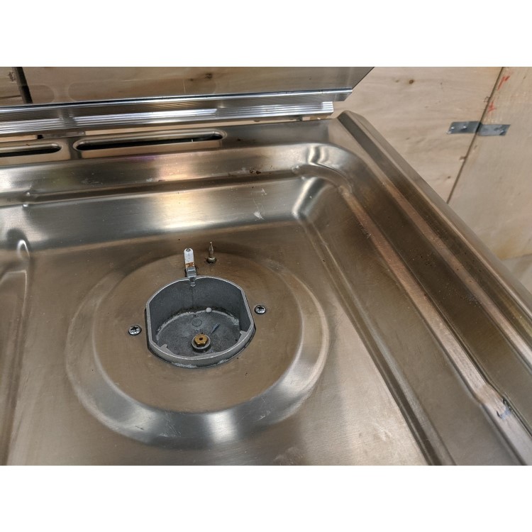 GRADE A3 - Hotpoint HUG61X Ultima 60cm Double Oven Gas Cooker - Stainless Steel