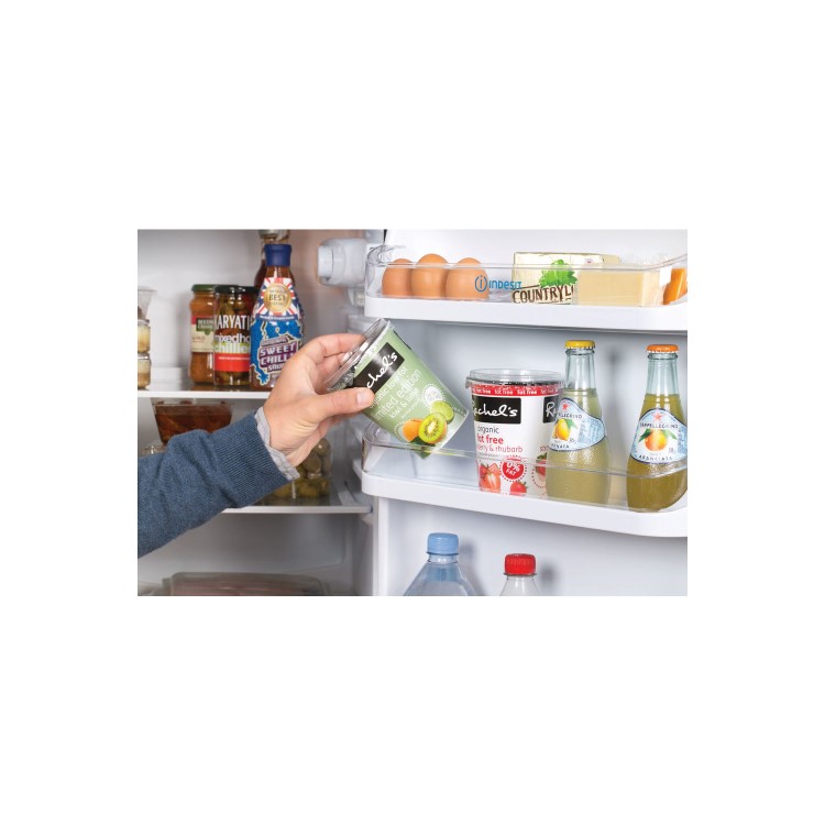 INDESIT IBD5517B 234 Litre Freestanding Fridge Freezer 50/50 Split  54.5cm Wide - Black