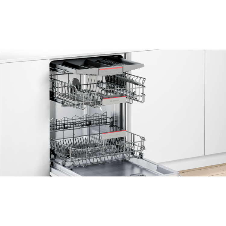 GRADE A1 - Bosch SBE46NX01G Serie 4 XXL 14 Place Fully Integrated Dishwasher With Cutlery Tray
