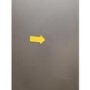 GRADE A3 - Hotpoint HBNF55181SAQUA 261 Litre Freestanding Fridge Freezer 50/50 Split Frost Free 55cm Wide - Silver