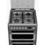 GRADE A2 - Hotpoint HUD61GS Ultima 60cm Double Oven Dual Fuel Cooker - Graphite