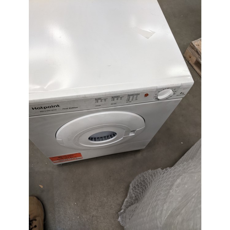 Refurbished Hotpoint V4D01P Compact Freestanding Vented 4KG Tumble Dryer White