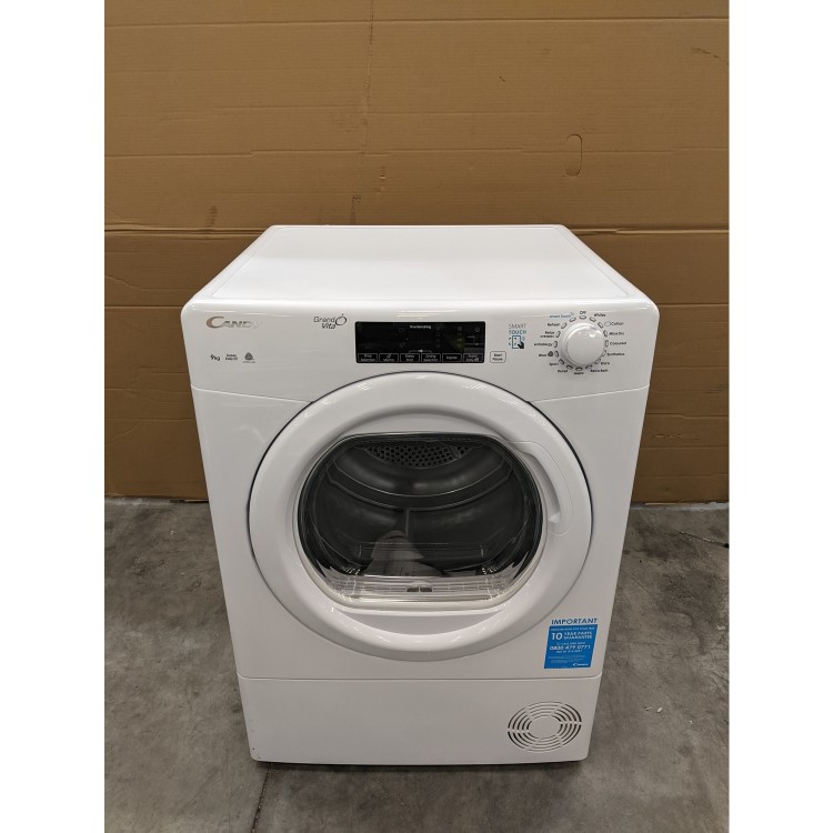 GRADE A3 - Refurbished Grade A1 - GSV C9TG NFC Condenser Tumble Dryer - White