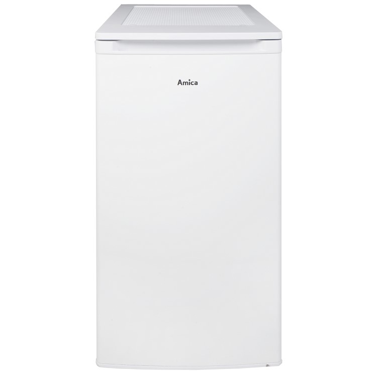GRADE A2 - Amica FC1264 98 Litre Freestanding Larder Fridge 85cm Tall A+ Energy Rating 48cm Wide - White