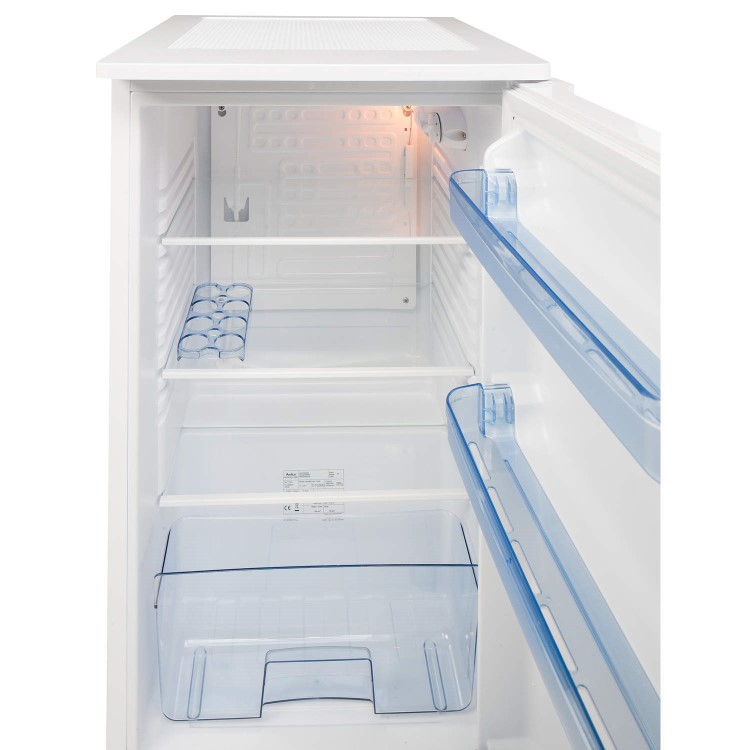 GRADE A2 - Amica FC1264 98 Litre Freestanding Larder Fridge 85cm Tall A+ Energy Rating 48cm Wide - White