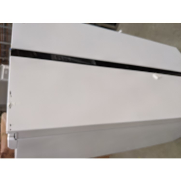 GRADE A3 - Montpellier M510BW Side-by-side American Fridge Freezer - White