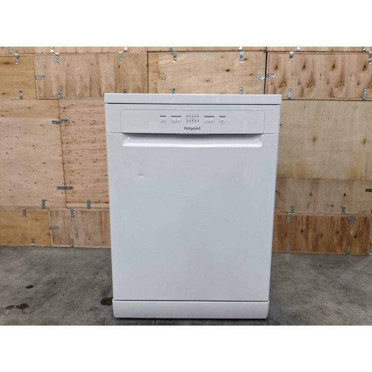 GRADE A3 - HOTPOINT HFC2B19 13 Place Energy Efficient Freestanding Dishwasher - White
