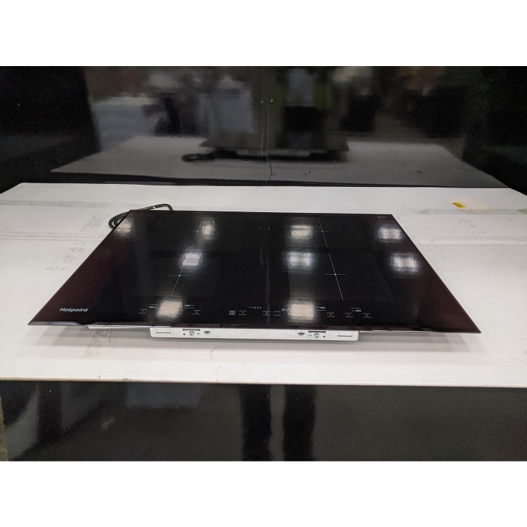 Refurbished Hotpoint CID740B 70cm 4 Zone Induction Hob Black