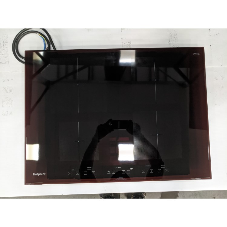 Refurbished Hotpoint CID740B 70cm 4 Zone Induction Hob Black