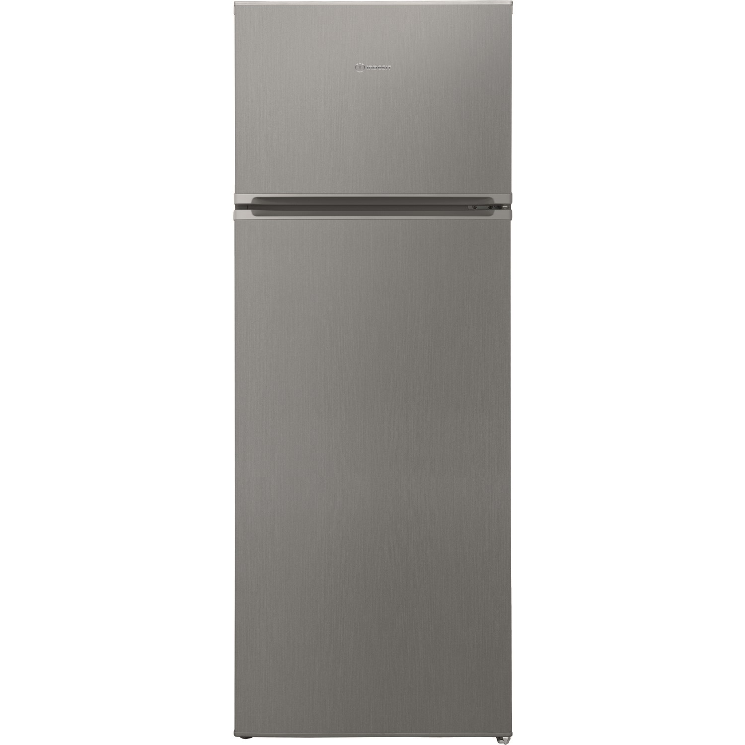 Indesit I55tm4110x 213 Litre Freestanding Fridge Freezer Top Mount 80 20 Split Low Frost 55cm Wide Stainless Steel Appliances Direct