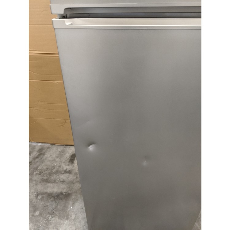GRADE A3 - Indesit I55TM4110X 213 Litre Freestanding Fridge Freezer Top Mount 80/20 Split Low Frost 55cm Wide - Stainless Steel