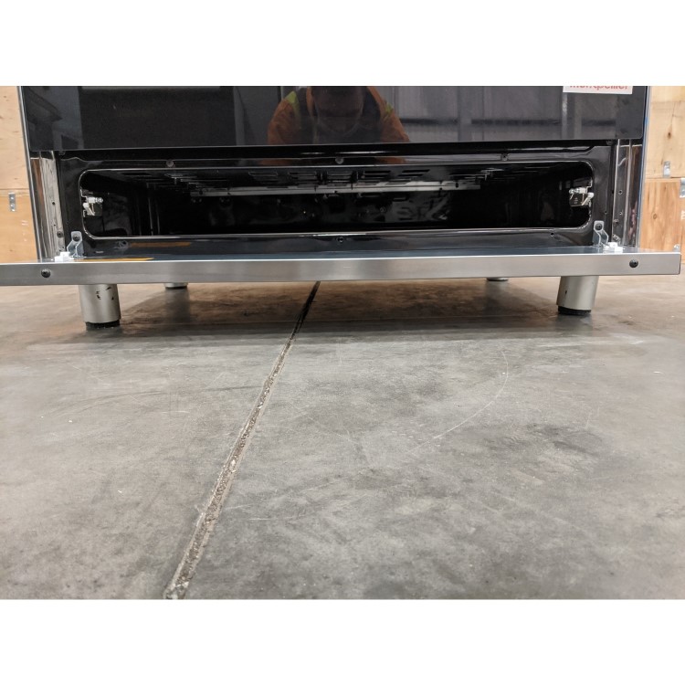 GRADE A3 - Montpellier MR91GOX 90cm Single Cavity Gas Range Cooker - Stainless Steel