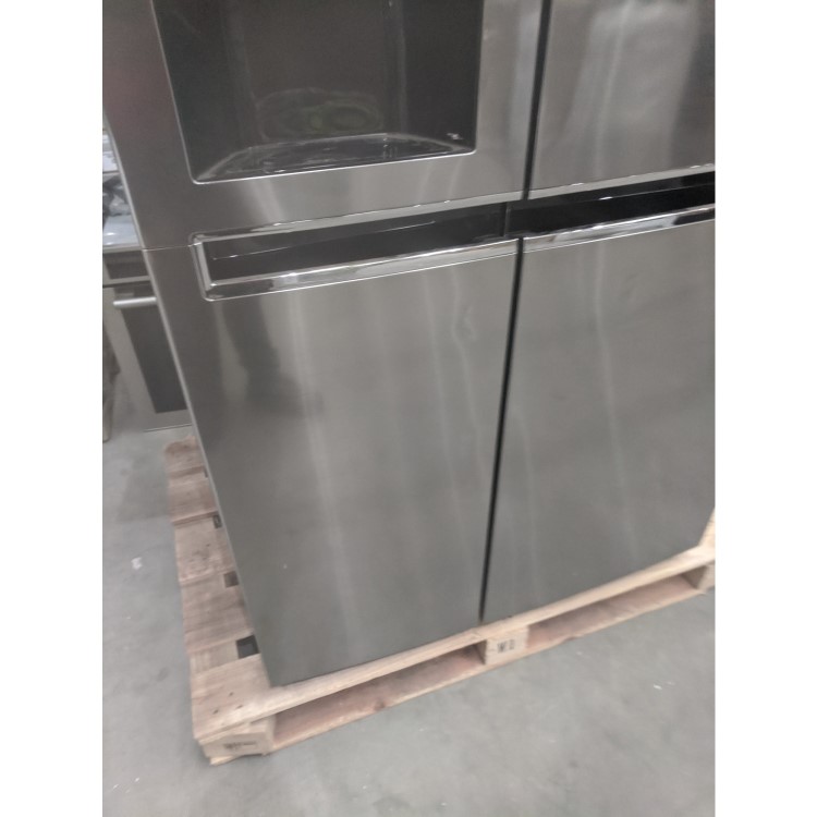 GRADE A3 - LG GSL760PZXV 601 Litre American Style Fridge Freezer Frost Free 2 Door 91cm Wide - Silver