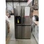 GRADE A3 - LG GSL760PZXV 601 Litre American Style Fridge Freezer Frost Free 2 Door 91cm Wide - Silver
