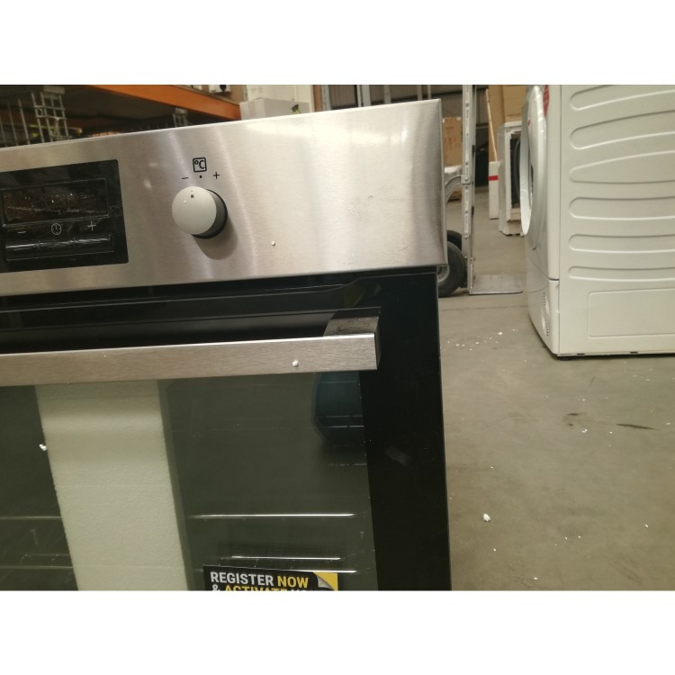 GRADE A3 - Zanussi ZOP37982XK 60cm Wide Multifunction Single Oven With Pyrolytic Cleaning - Stainless Steel