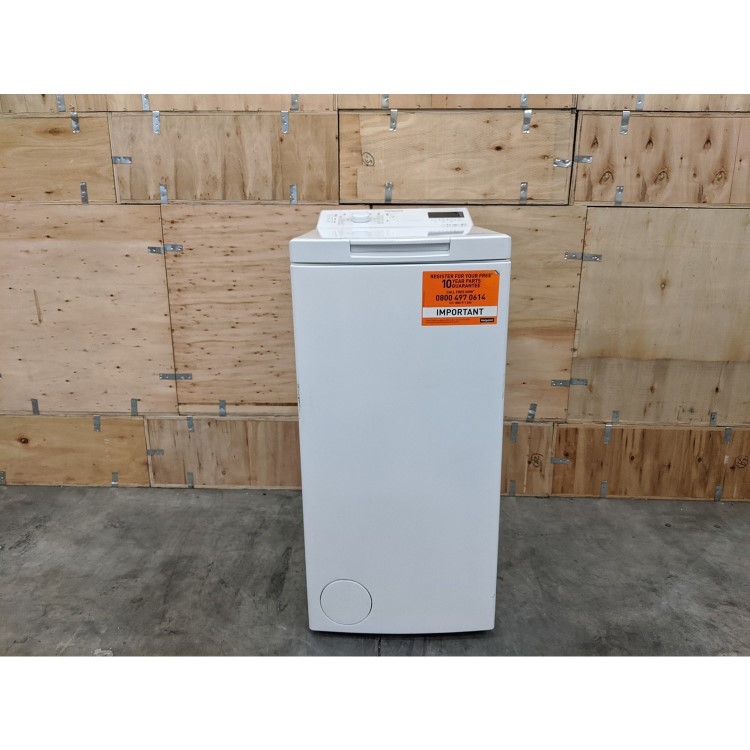 GRADE A3 - Hotpoint WMTF722H Aquarius 7kg 1200rpm Top Loading Freestanding Washing Machine - White