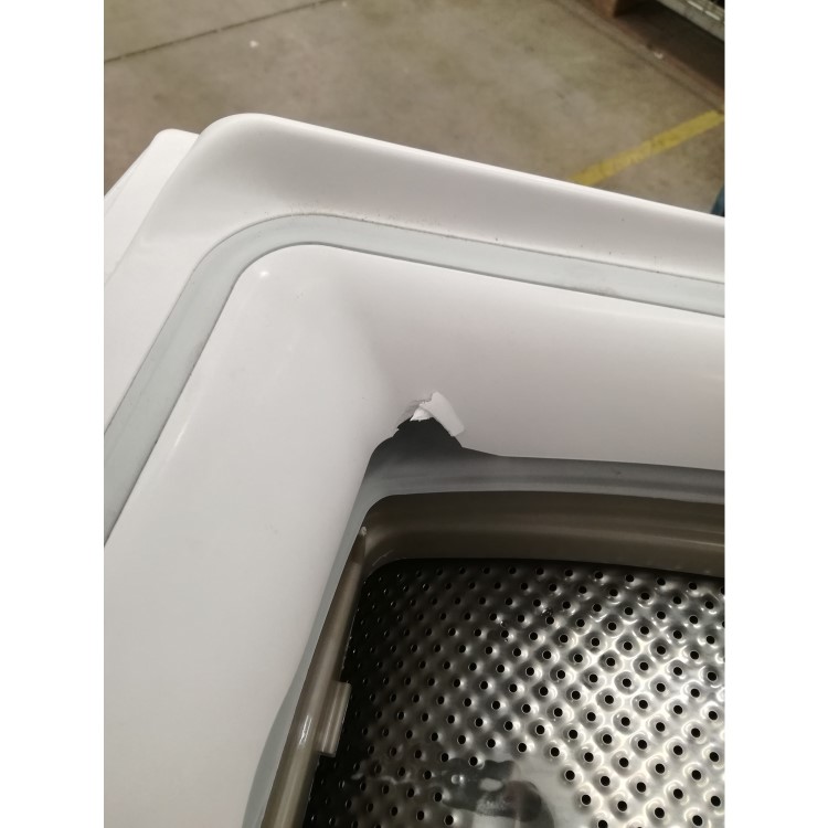 GRADE A3 - Hotpoint WMTF722H Aquarius 7kg 1200rpm Top Loading Freestanding Washing Machine - White