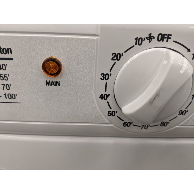 GRADE A3 - HOTPOINT V4D01P 4kg Compact Freestanding Vented Tumble Dryer - Polar White