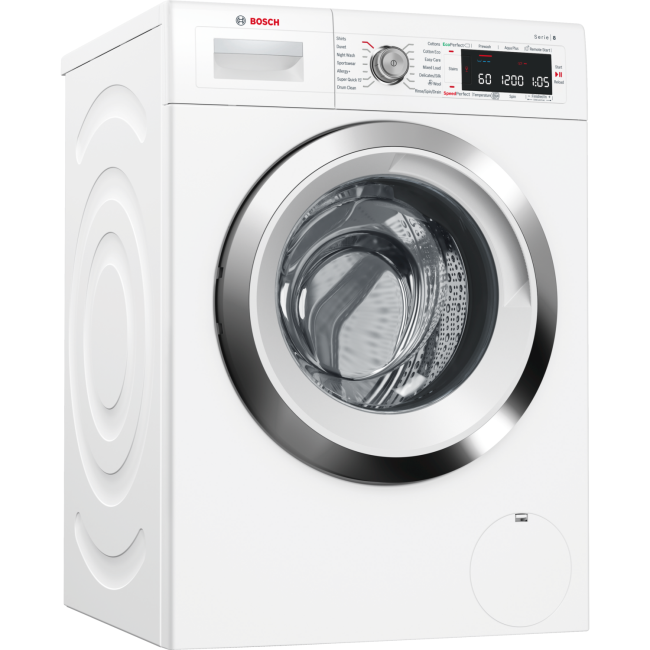 GRADE A1 - Bosch WAW325H0GB Serie 8 Ultra Efficient 9kg 1600rpm Freestanding Washing Machine - White
