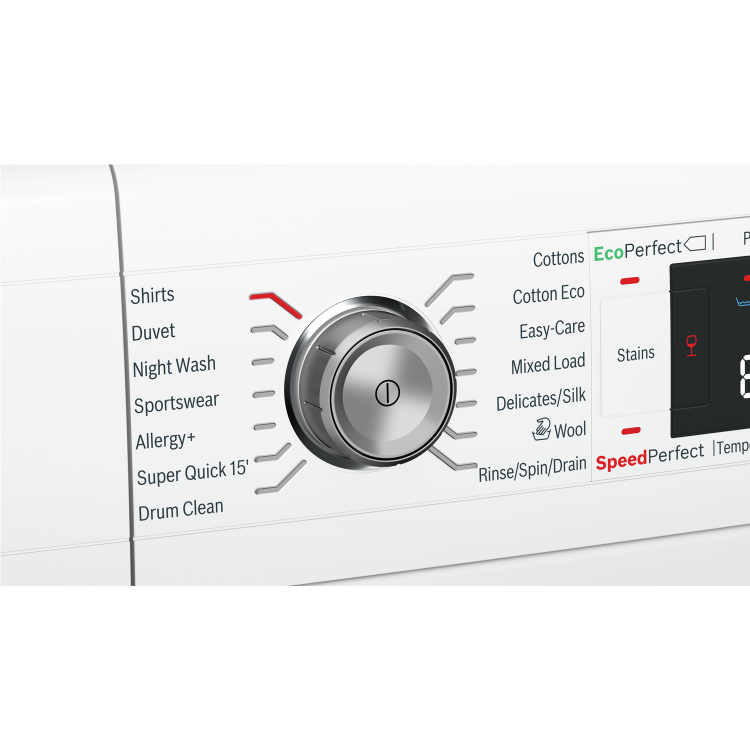 GRADE A2 - Bosch WAW325H0GB Serie 8 9kg 1600rpm Freestanding Washing Machine - White