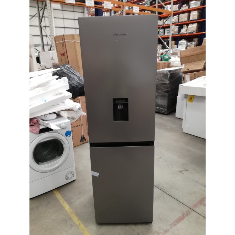 GRADE A3 - Fridgemaster MC55251MDS 251 Litre Freestanding Fridge Freezer 50/50 Split Water Dispenser 55cm Wide - Silver