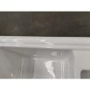 GRADE A2 - Reginox RL301CW 1.5 Bowl Reversible Inset Ceramic Sink White