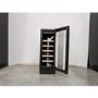 Refurbished CDA FWC304BL Freestanding 20 Bottle Single Zone Under Counter Wine Cooler Black