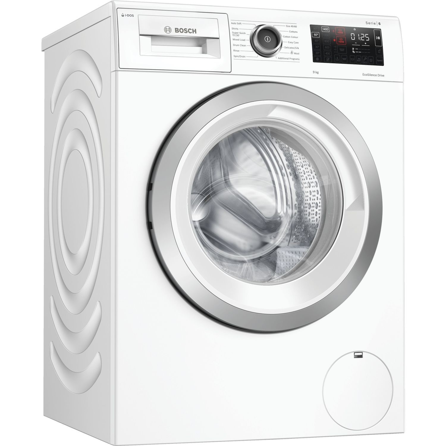 Refurbished Bosch WAU28PH9GB Serie 6 9kg 1400rpm Freestanding Washing Machine with i-Dos - White