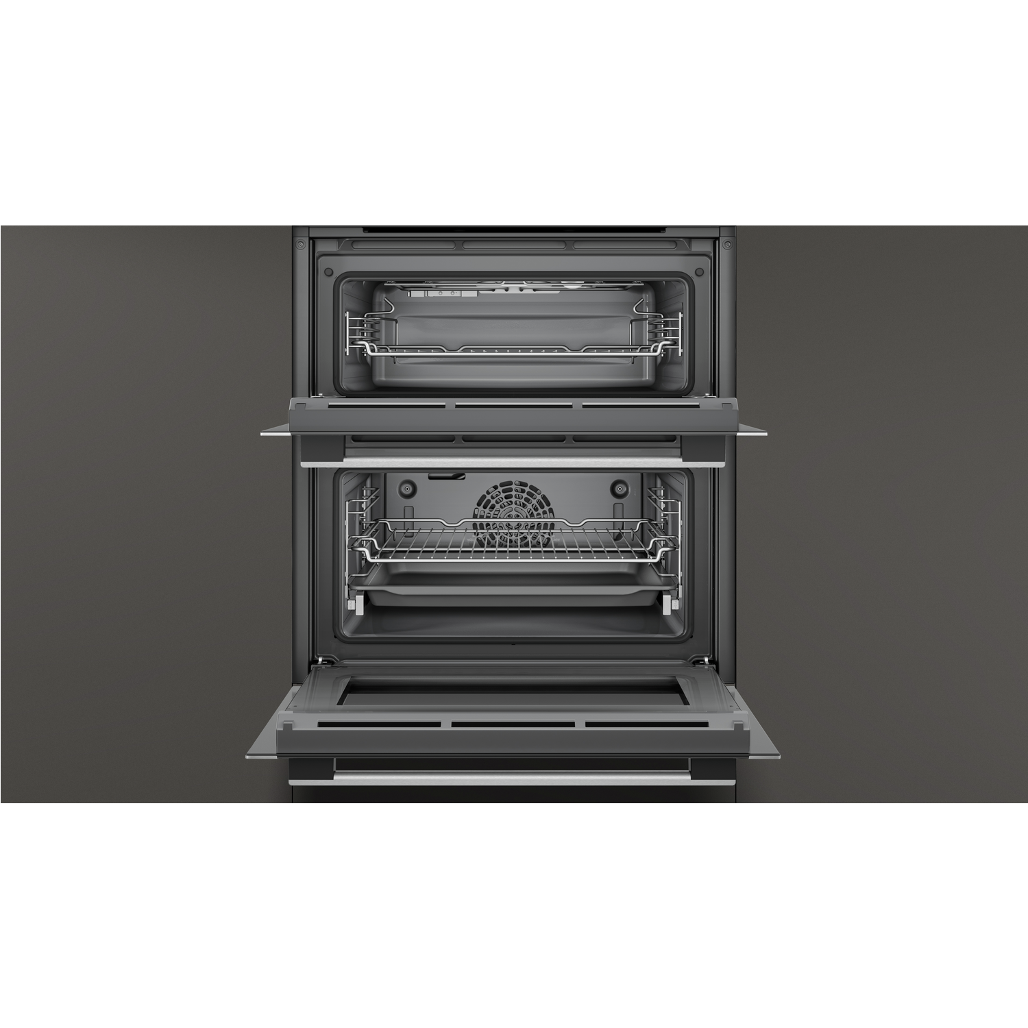 Neff N50 Built Under Electric Double Oven Stainless Steel