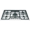 GRADE A1 - Smeg PGF75-4 Classic Stainless Steel Ultra Low Profile 72cm Gas Hob