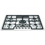 GRADE A1 - Smeg PGF75-4 Classic Stainless Steel Ultra Low Profile 72cm Gas Hob