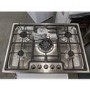 GRADE A2 - Smeg PGF75-4 Classic Stainless Steel Ultra Low Profile 72cm Gas Hob