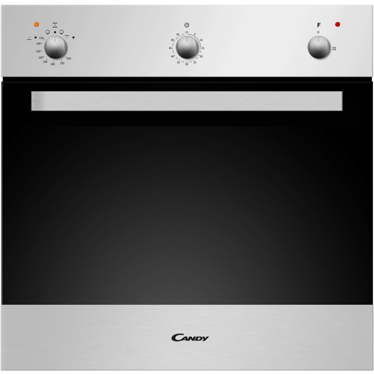 Candy Gas Single Oven - Stainless Steel