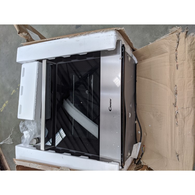 GRADE A3 - Candy OVG505/3X Plan Gas Built In Single Oven Stainless Steel