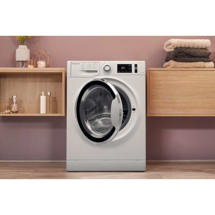 Hotpoint NM111045WCA ActiveCare 10kg 1400rpm Freestanding Washing Machine - White