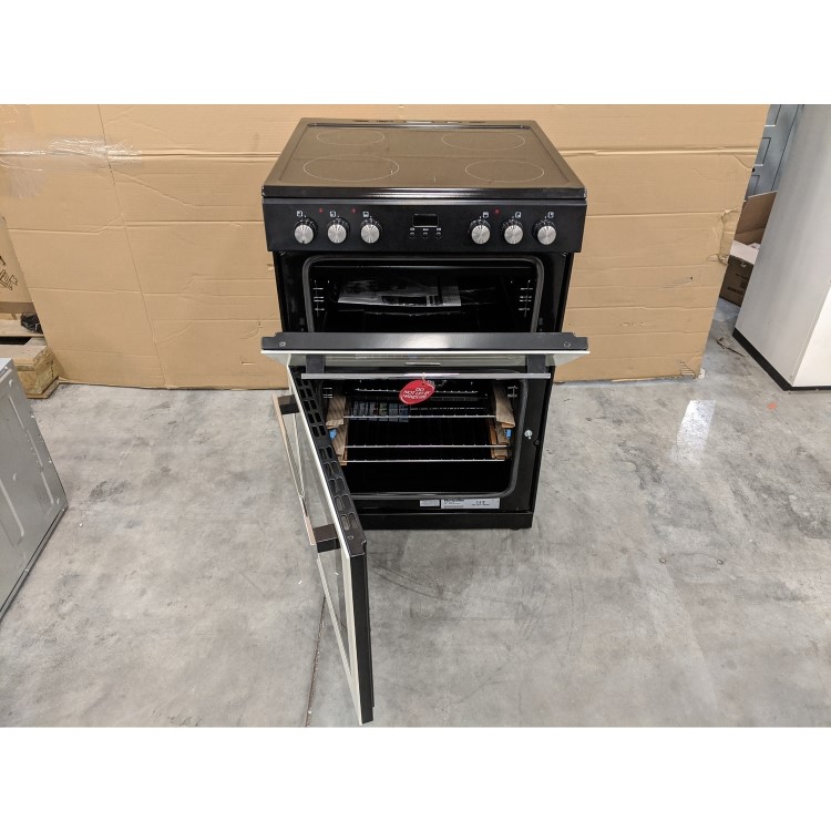 GRADE A3 - Montpellier RMC61CC 60cm Ceramic Mini Range Cooker Cream With Double Oven