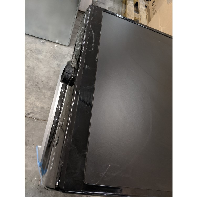 GRADE A3 - HOTPOINT NSWM743UBS 7kg 1400rpm Freestanding Washing Machine - Black