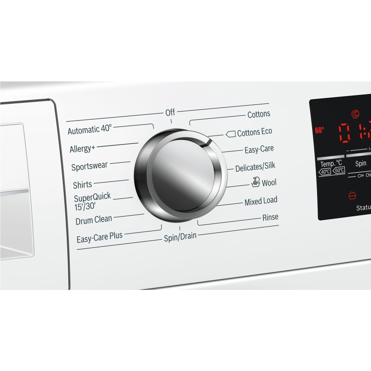 Refurbished Bosch WAU28S80GB Serie 6 Freestanding 8KG 1400 Spin Washing Machine with i-Dos - White