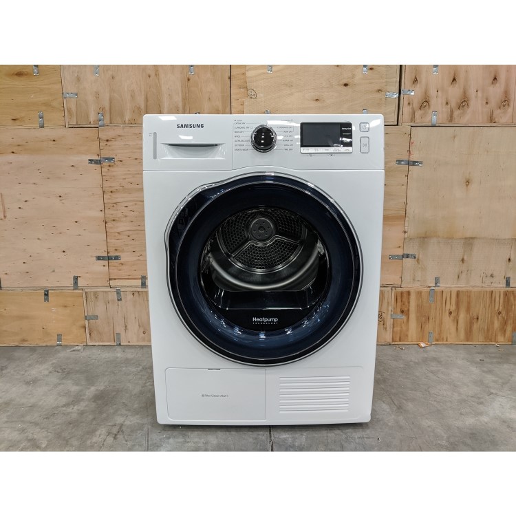 GRADE A3 - Samsung DV80K6010CW 8kg Heat Pump Freestanding Tumble Dryer - White