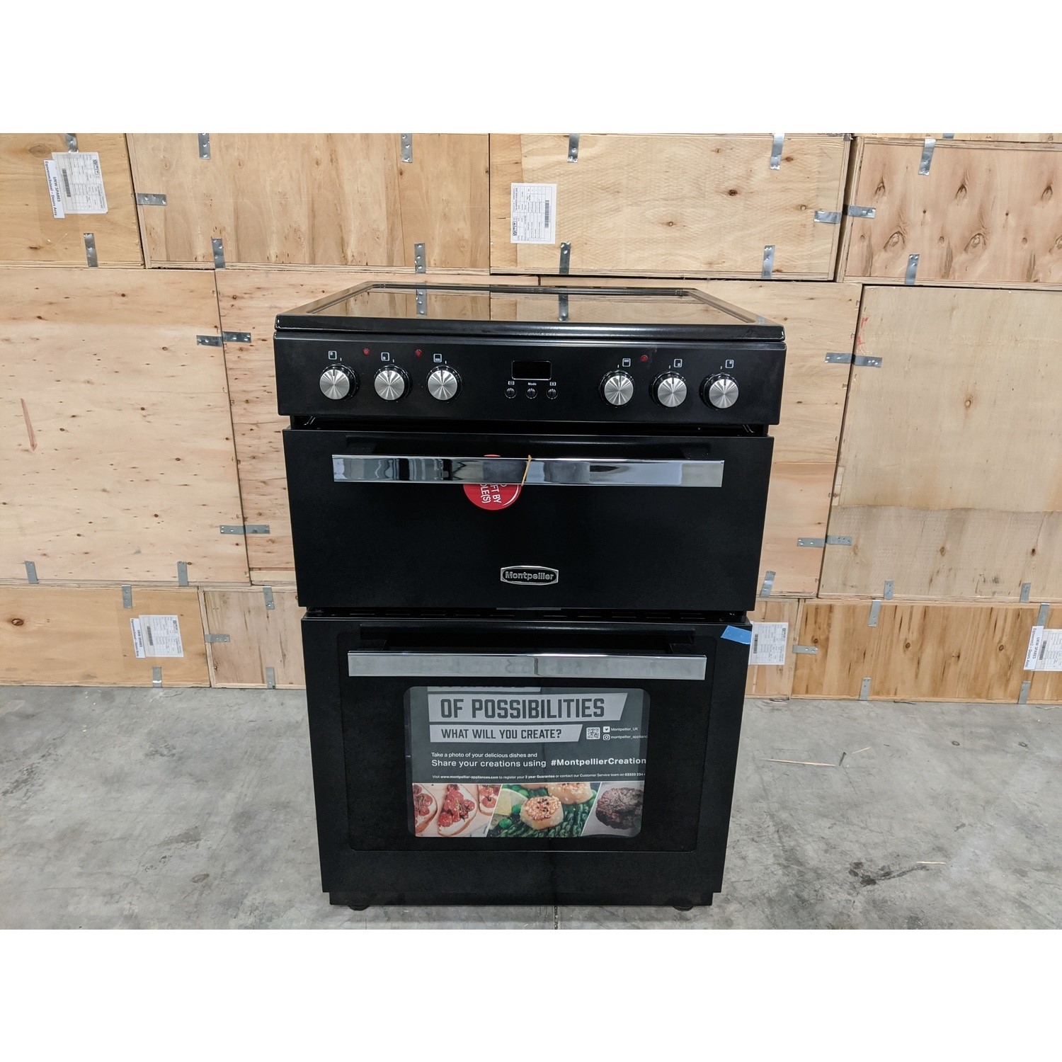 Montpellier Mini Oven With Hob The Range Montpellier RMC61CC 60cm