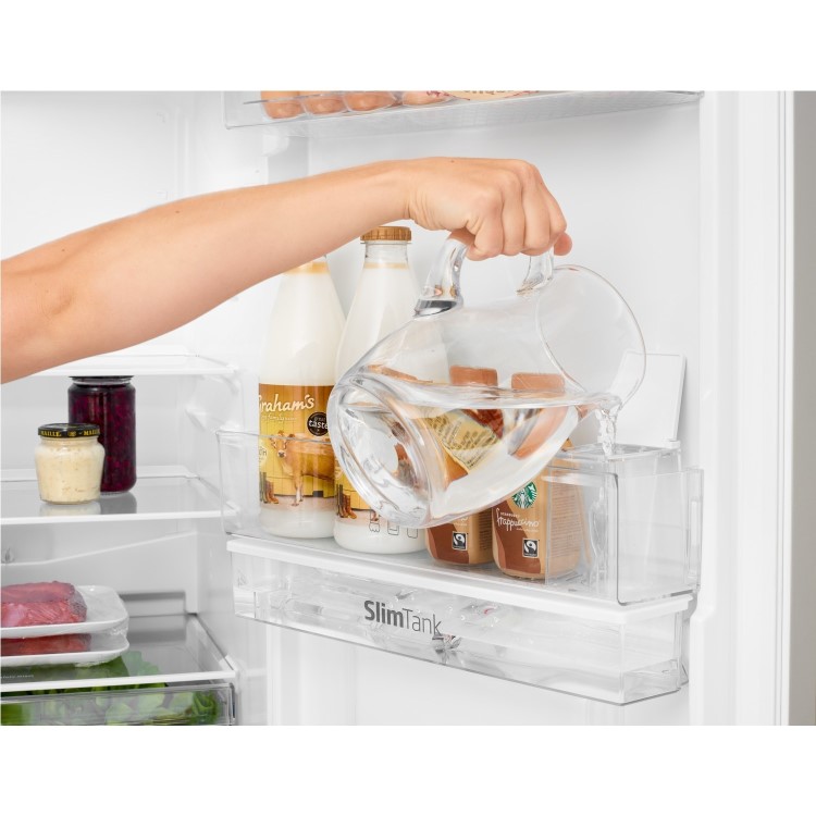 Beko CXFP1582D1S Freestanding Combi Fridge Freezer Frost Free - Silver