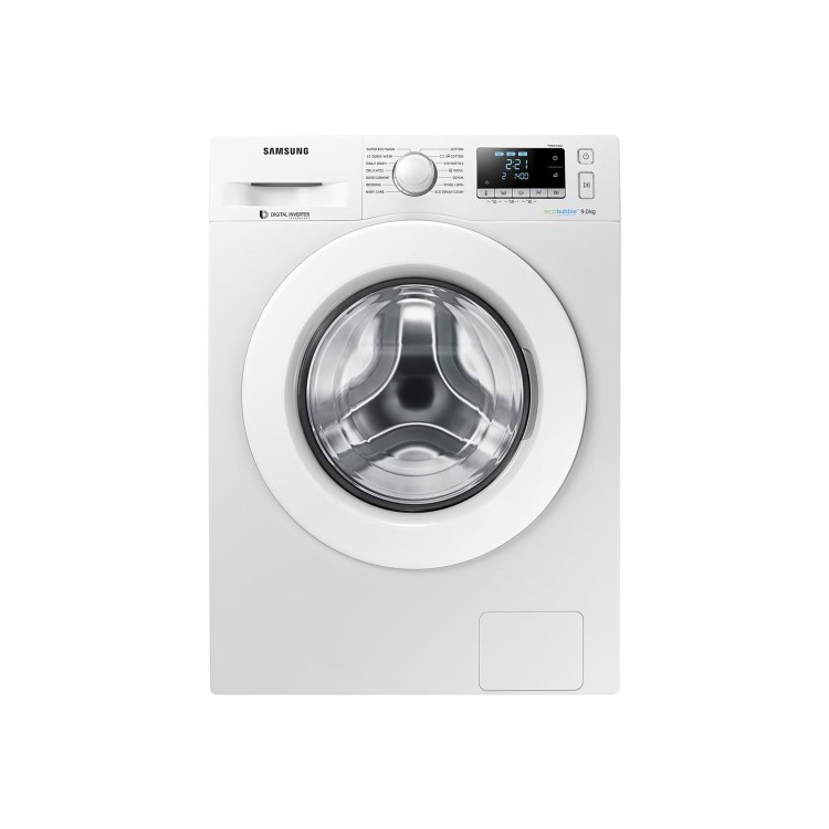 GRADE A2 - Samsung WW90J5456MW EcoBubble 9kg 1400rpm Freestanding Washing Machine - White