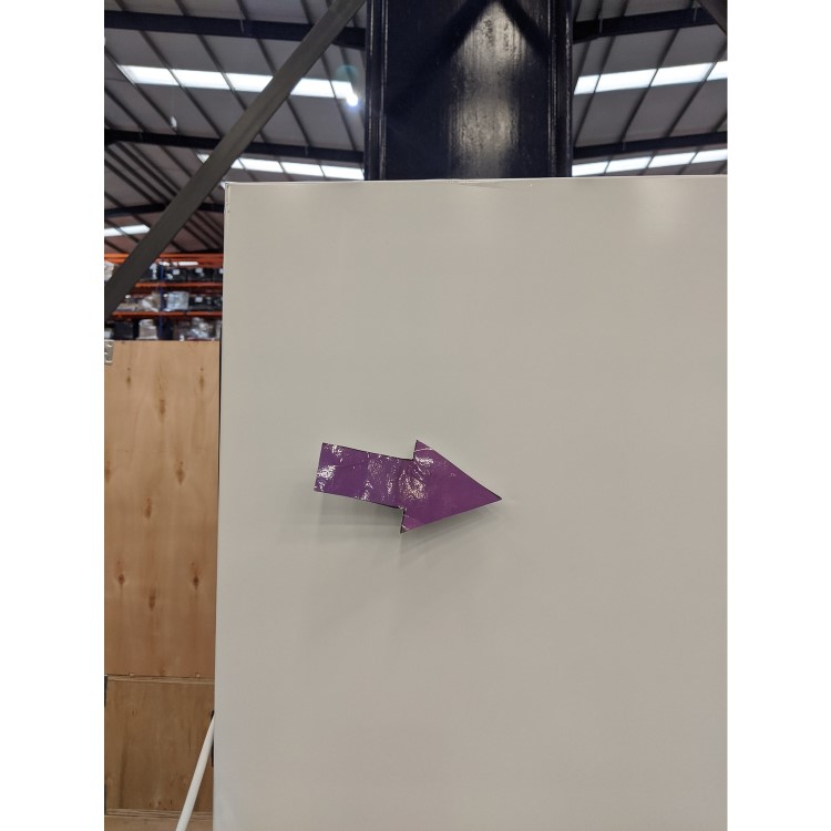 GRADE A3 - Smeg UKC3170P1 54cm Wide 50-50 Integrated Upright In-Column Fridge Freezer