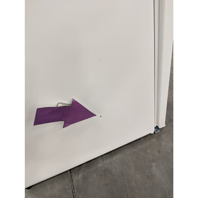 GRADE A3 - Smeg UKC3170P1 54cm Wide 50-50 Integrated Upright In-Column Fridge Freezer