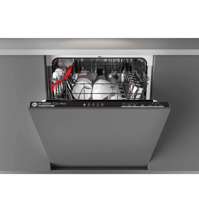 Hoover HRIN2L360PB H-Dish 300 Wi-Fi Connected 13 Place Fully Integrated Dishwasher