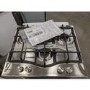 GRADE A3 - Hotpoint PCN641IXH 60cm Four Burner Gas Hob Stainless Steel
