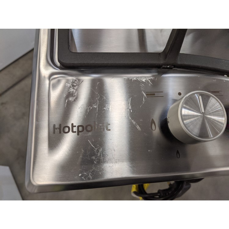 GRADE A3 - Hotpoint PCN641IXH 60cm Four Burner Gas Hob Stainless Steel