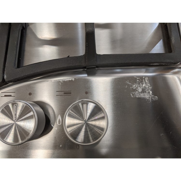 GRADE A3 - Hotpoint PCN641IXH 60cm Four Burner Gas Hob Stainless Steel